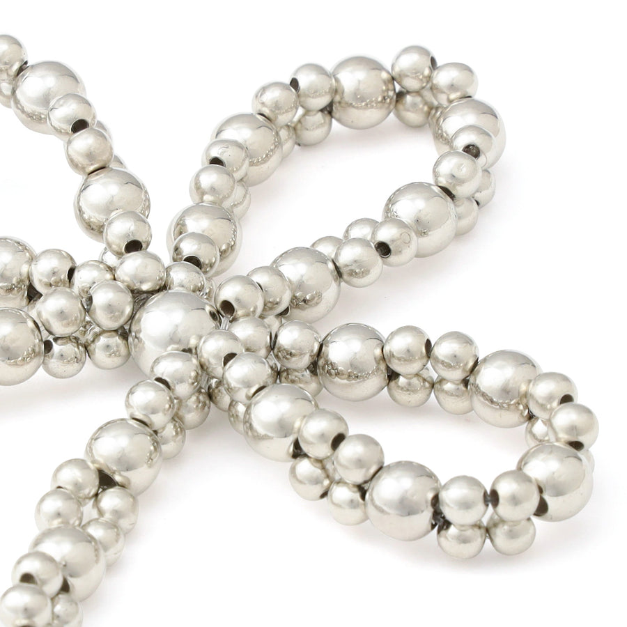 ナプキンリング 2個セット シルバーリボン