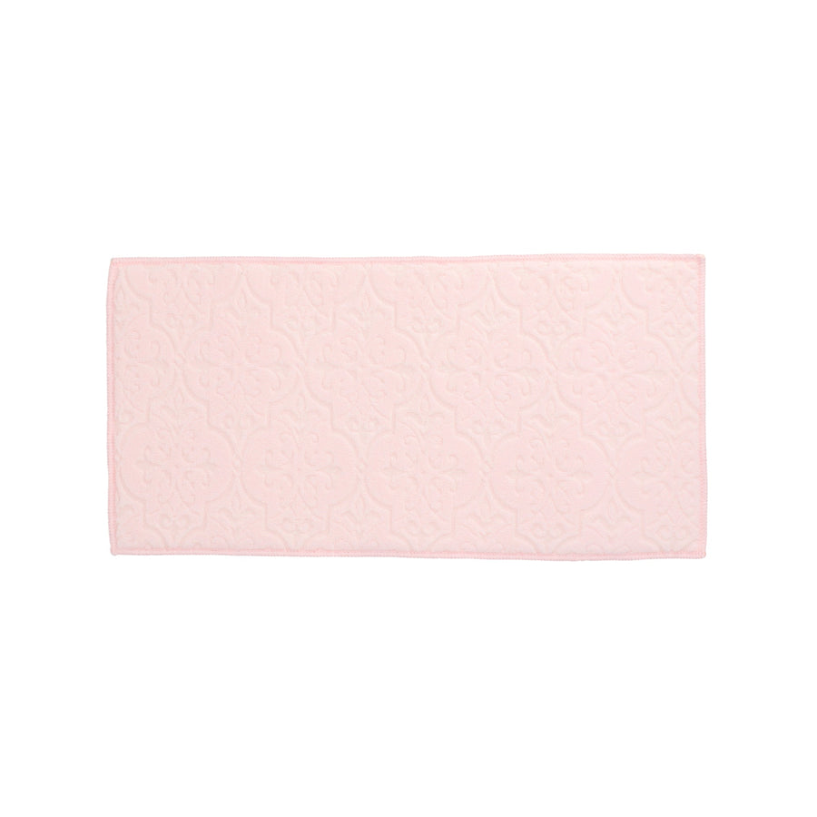 Ornament Jacquard Drying Mat, Pink