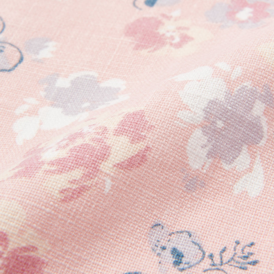 Kitchen Cloth Flower Pink