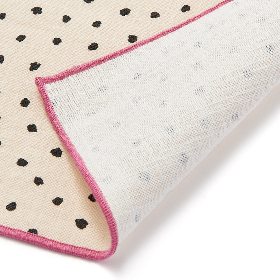 Kitchen Cloth, Dot, Ivory