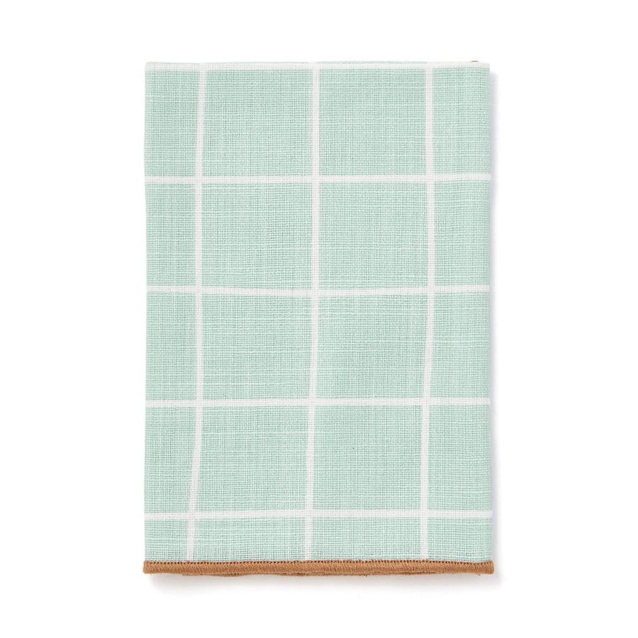 Kitchen Cloth Windowpane Blue