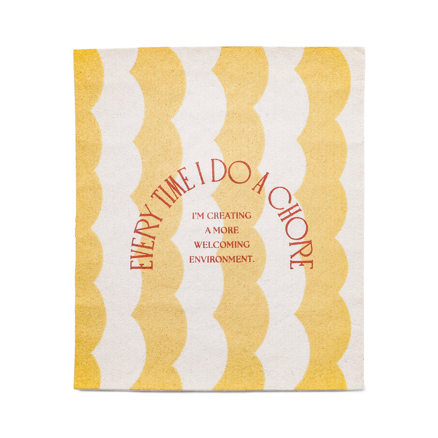 スポンジクロス 2枚セット パープル×イエロー