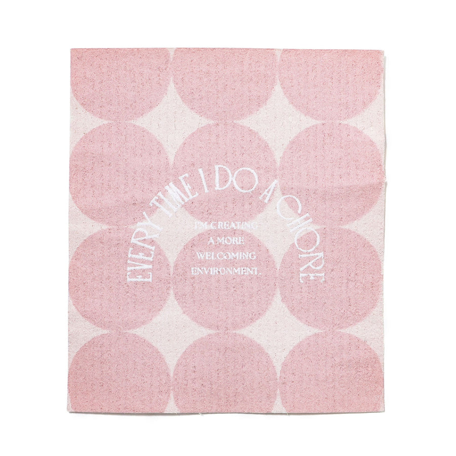 スポンジクロス 2枚セット ピンク