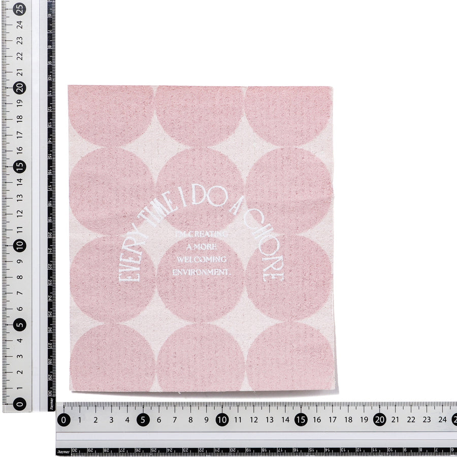 スポンジクロス 2枚セット ピンク