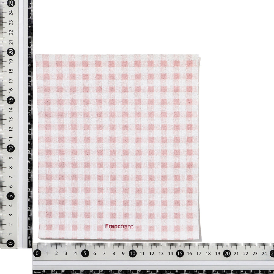 スポンジクロス 2枚セット ピンク