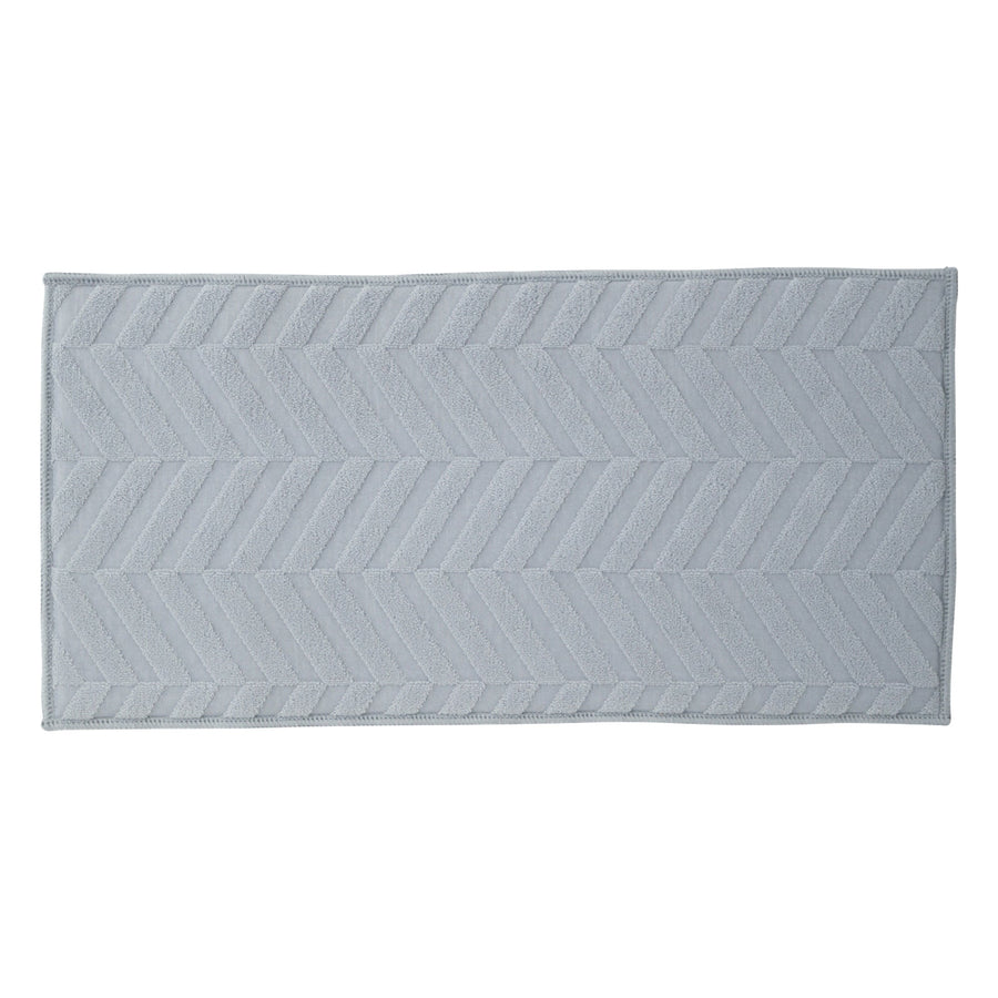 Oblique Drying Mat, Grey