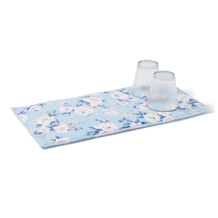 Peony Drying Mat Blue