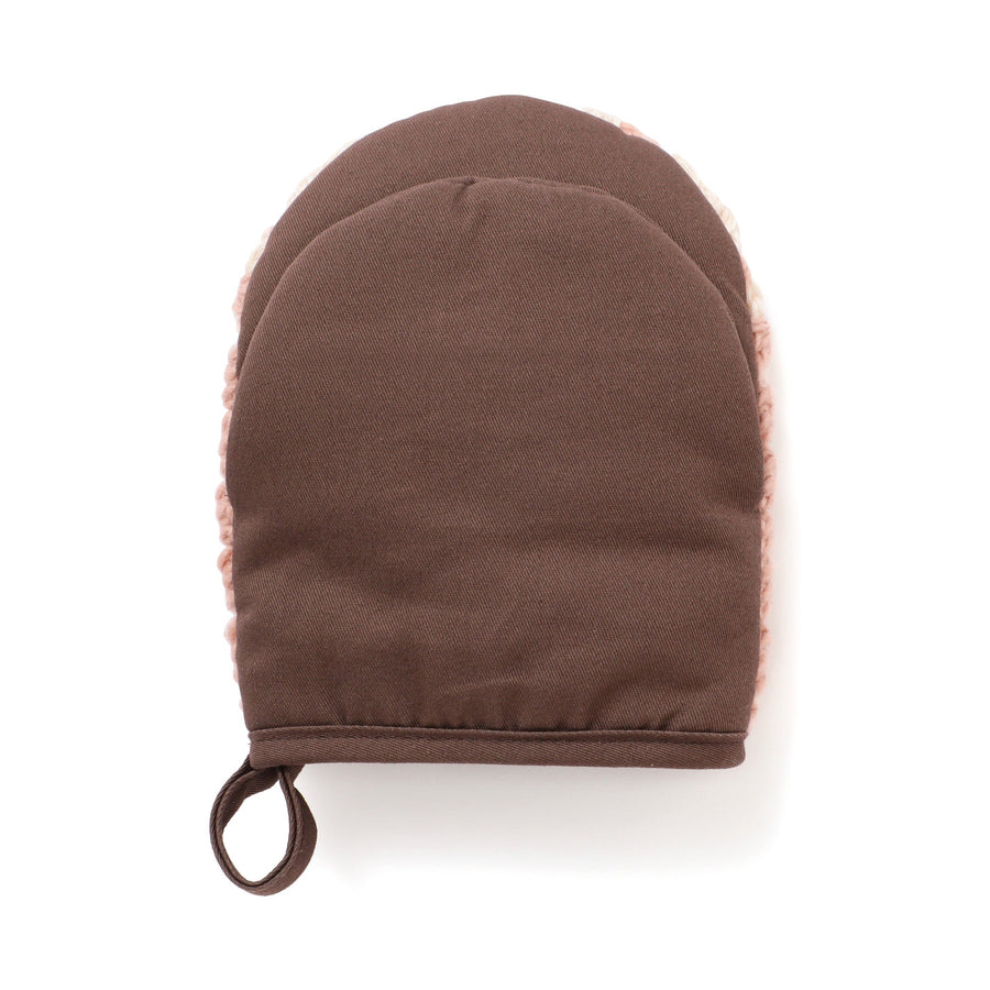 クロシェ ミトン ピンク