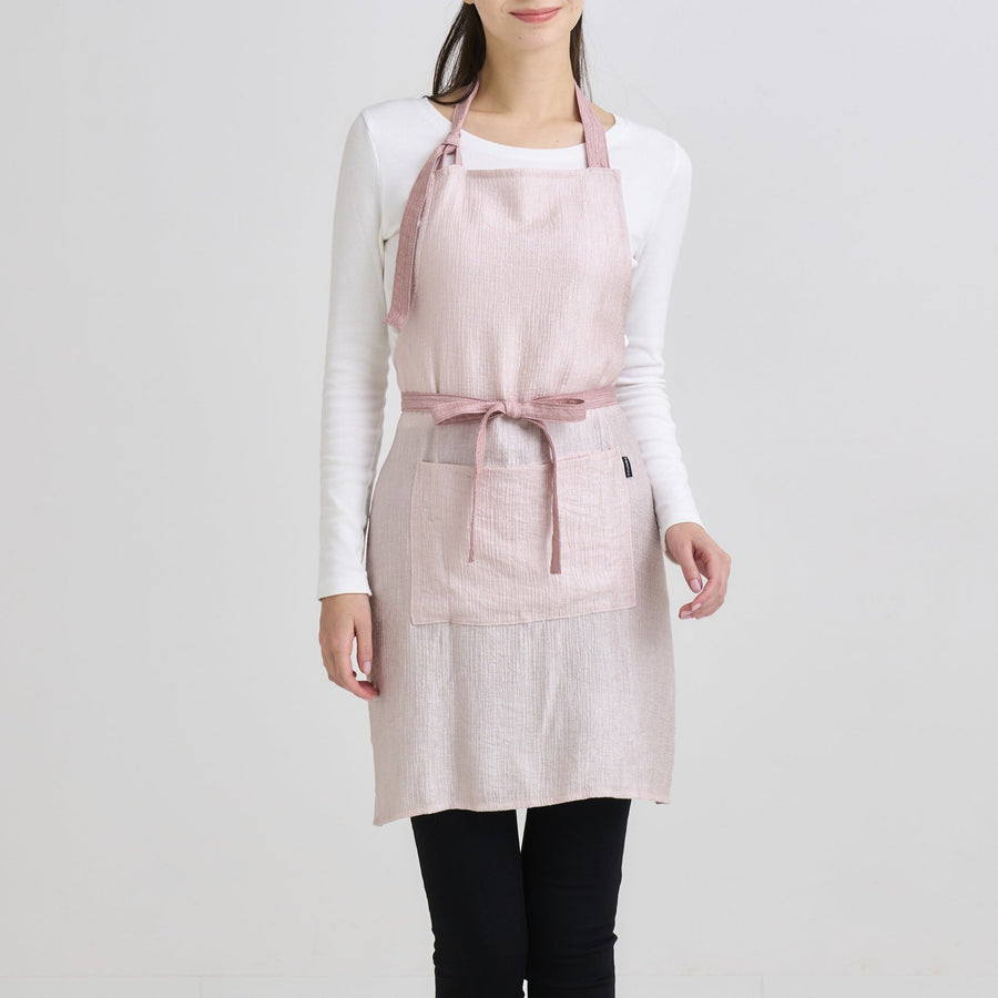 持ち運び フルエプロン ピンク