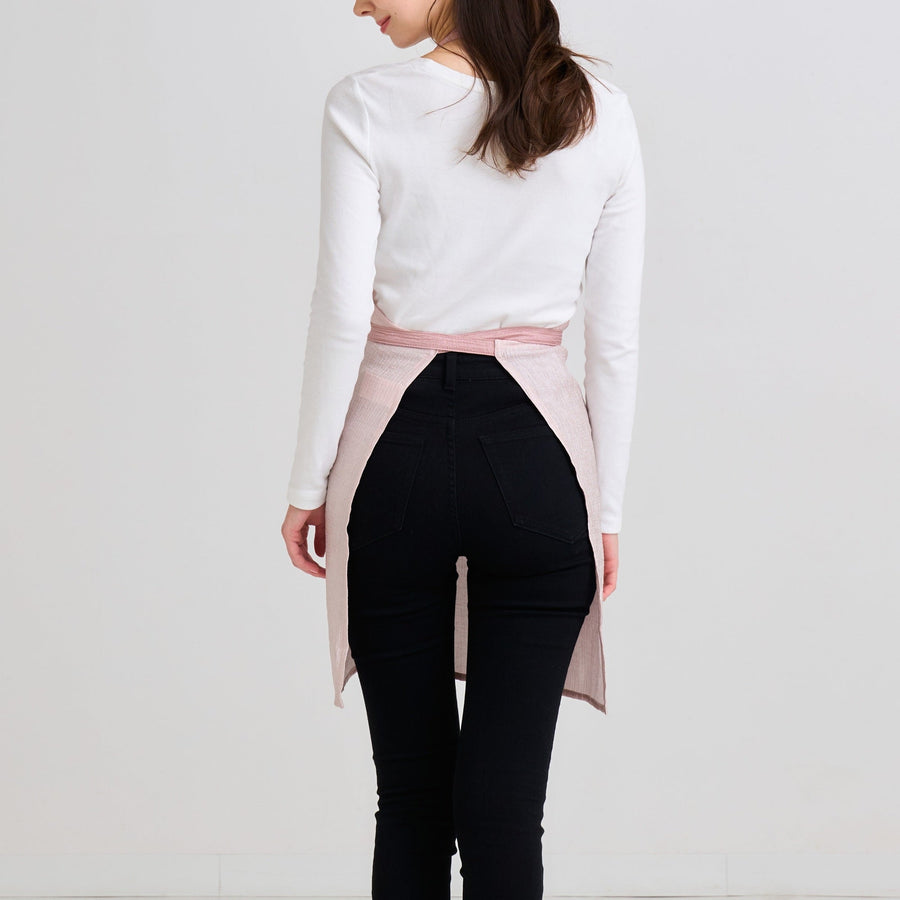 持ち運び フルエプロン ピンク