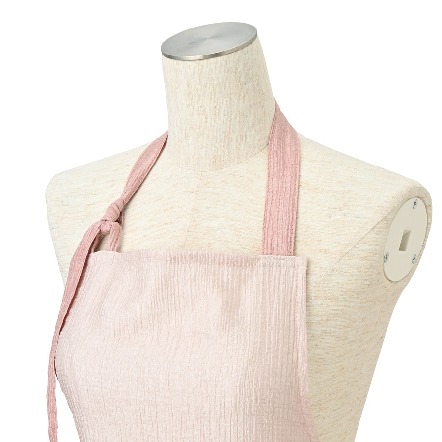 持ち運び フルエプロン ピンク