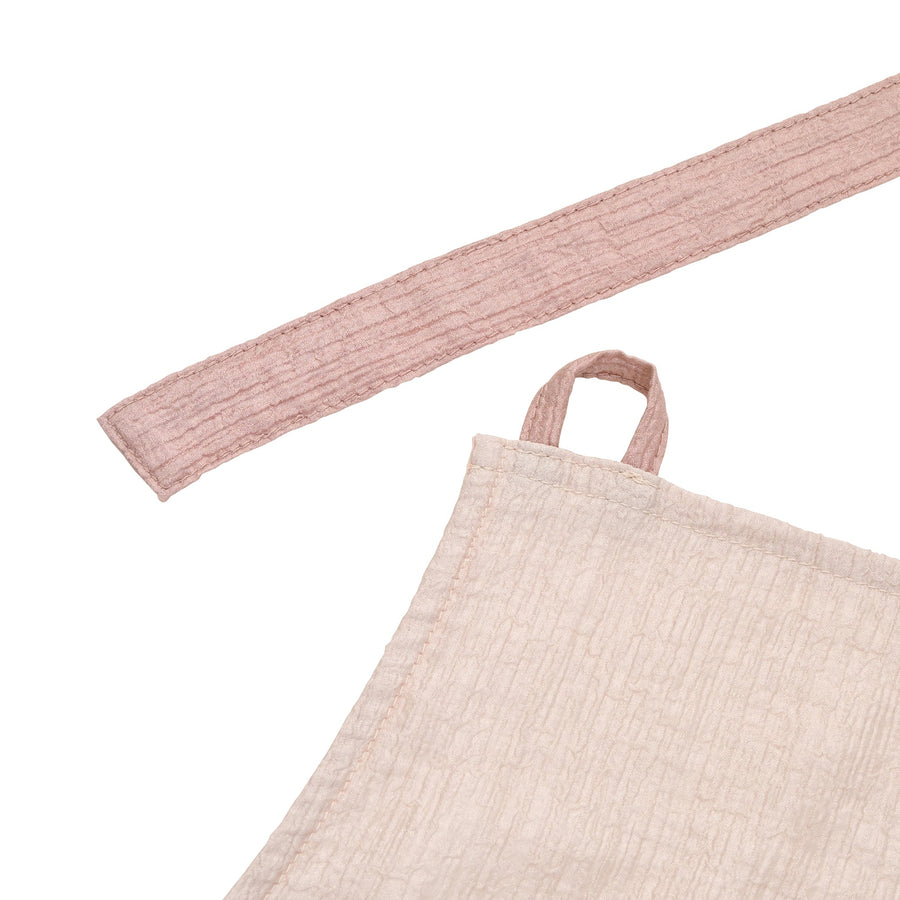 持ち運び フルエプロン ピンク