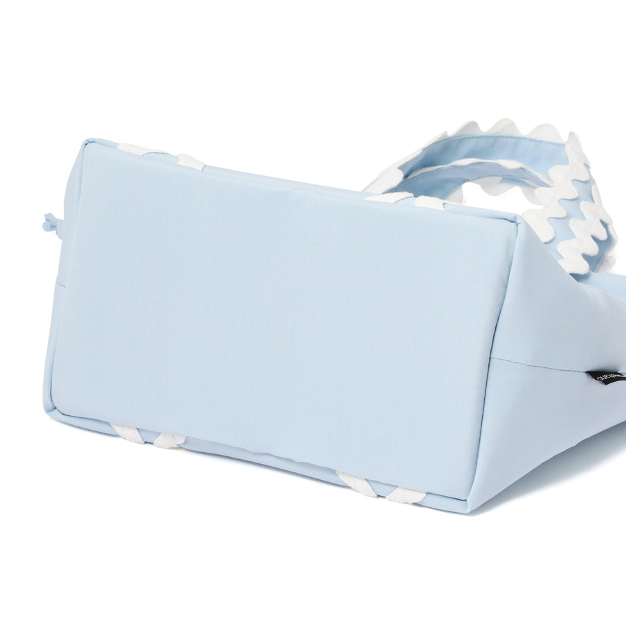 ウェーブ 2WAY ランチバッグ ブルー