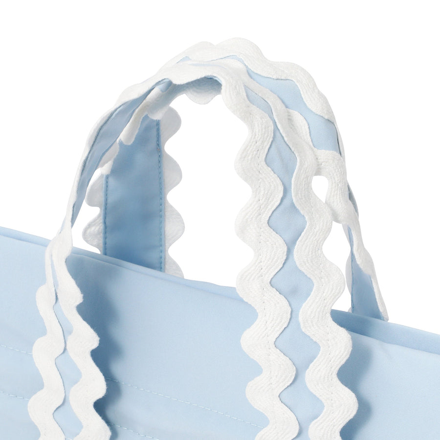 ウェーブ 2WAY ランチバッグ ブルー