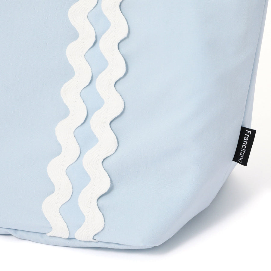 ウェーブ 2WAY ランチバッグ ブルー