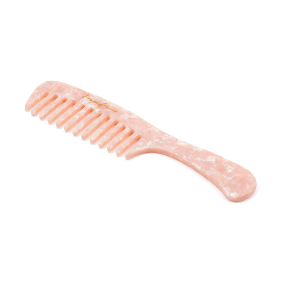 Comb with pouch, Medium, Pink