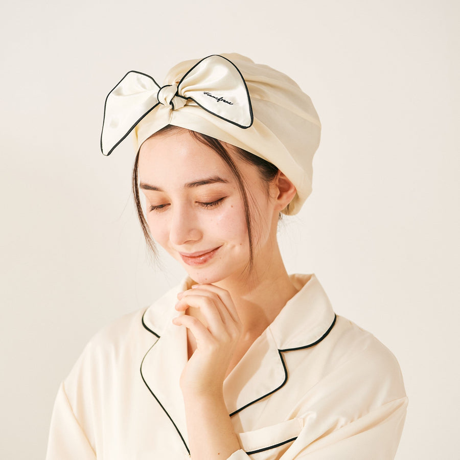 Silk Nightcap Short Ivory