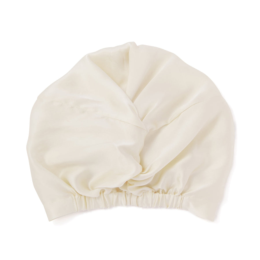 Silk Nightcap Short Ivory