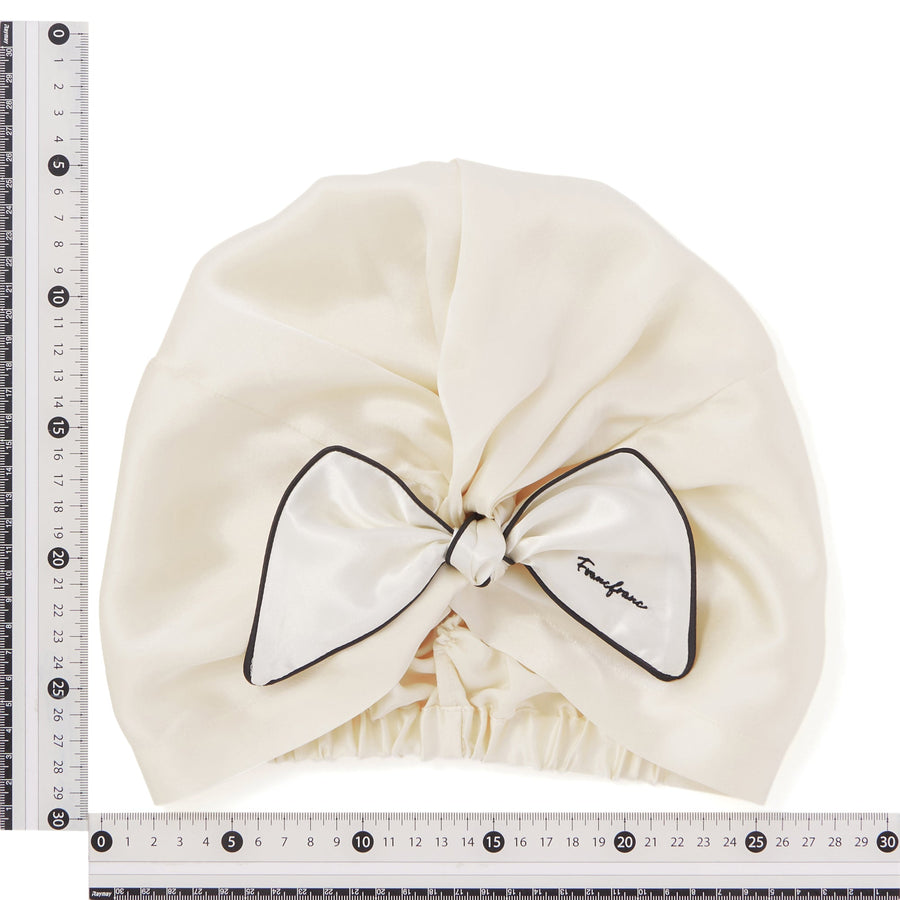 Silk Nightcap Short Ivory