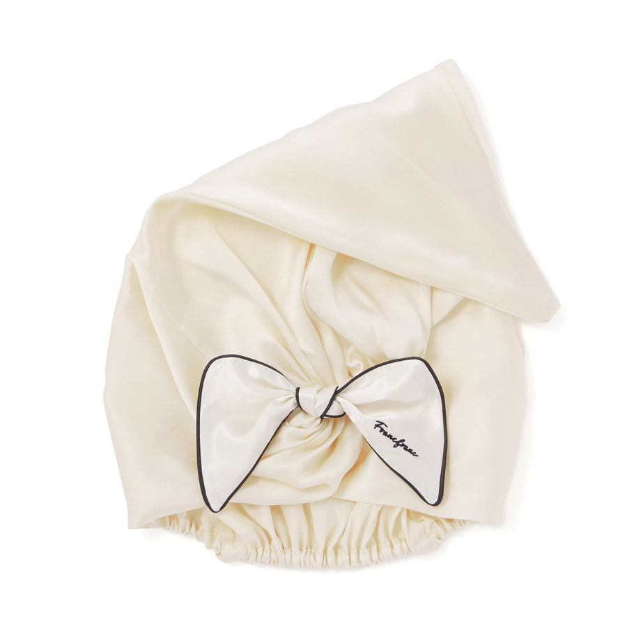 Silk Nightcap Long Ivory