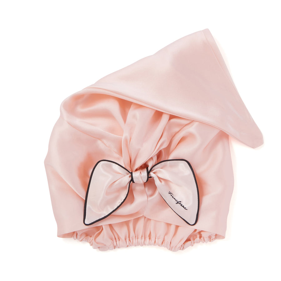 Silk Nightcap Long Pink