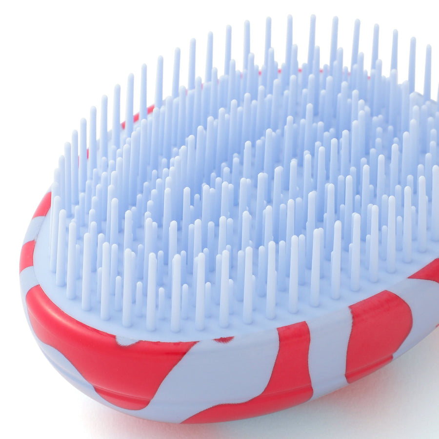 ファンファン アンタングルヘアブラシ ウェーブ レッド