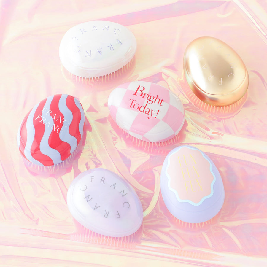 ファンファン アンタングルヘアブラシ ホワイト