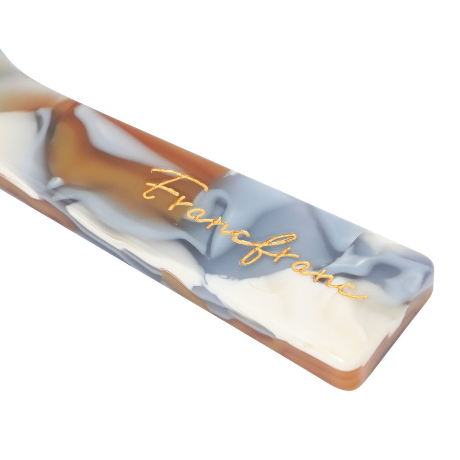 オーバル ヘアブラシ ブラウン