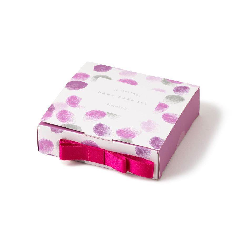 Le Message Hand Care Gift Set Dot Purple (Sabon)