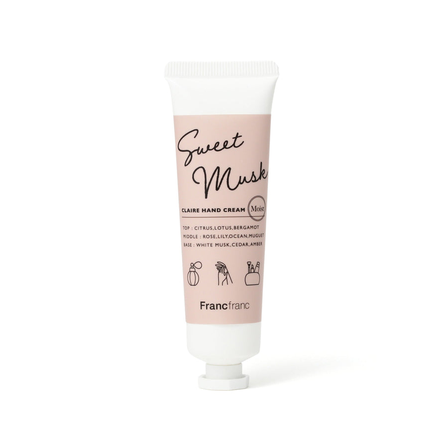 Claire Hand Cream S Pink (Sweet Musk)