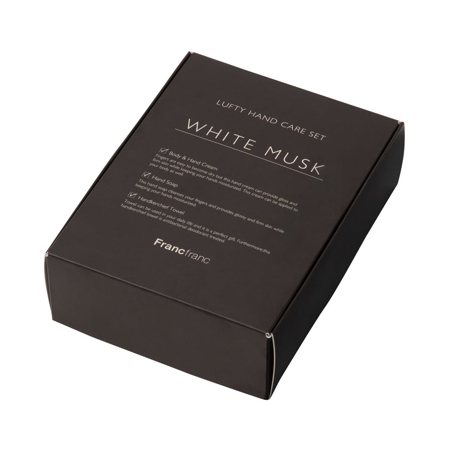 Lufty Hand Care Set White Musk Black