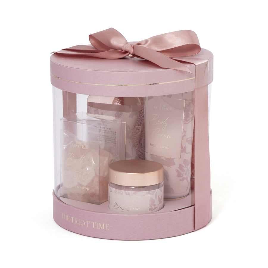 The Treat Time Body Care Gift Set M (Rose &amp; Soap Scent)