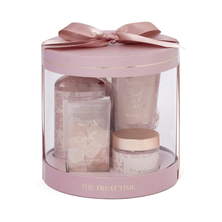 The Treat Time Body Care Gift Set M (Rose &amp; Soap Scent)