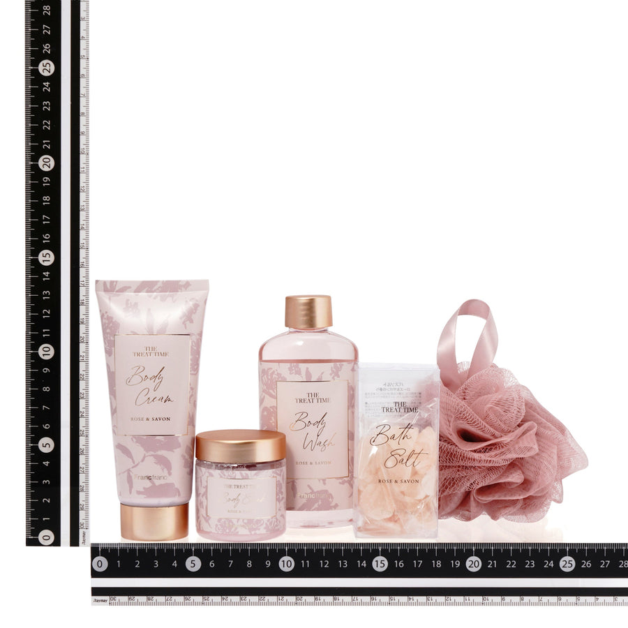 The Treat Time Body Care Gift Set M (Rose &amp; Soap Scent)