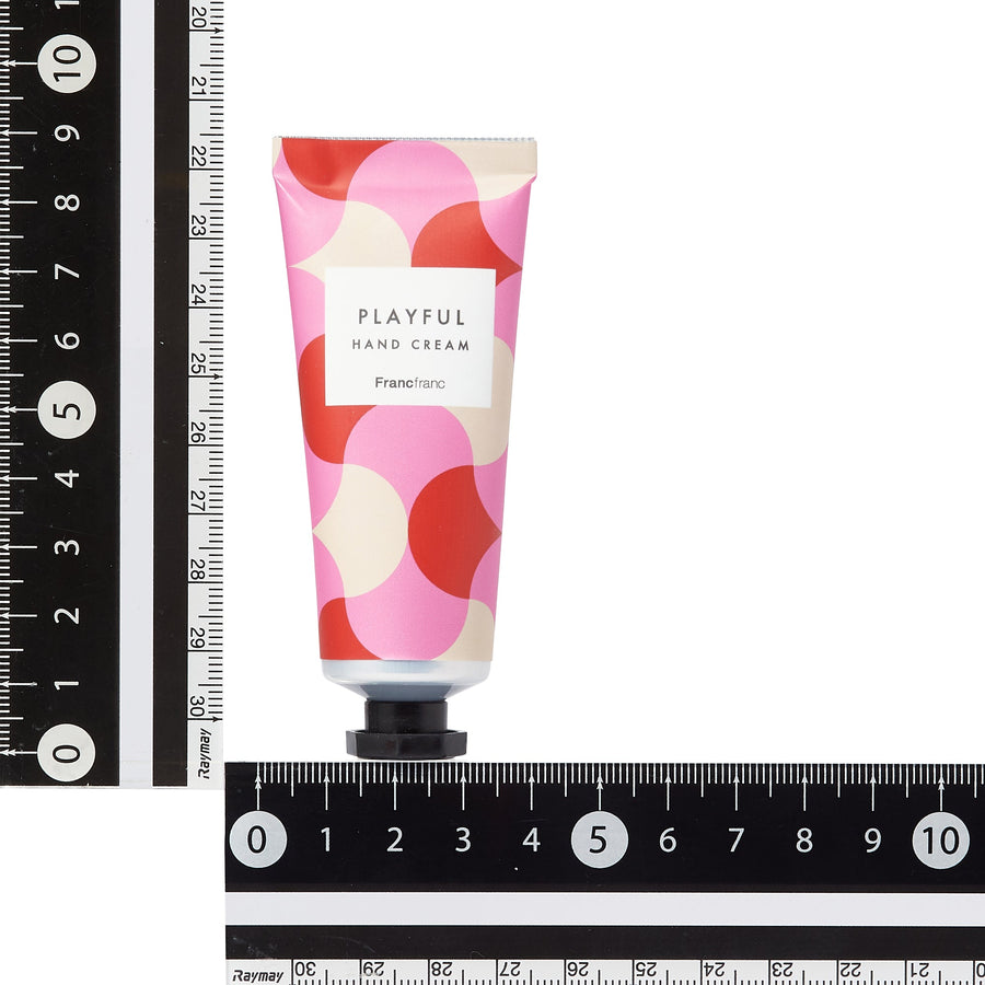 Playful Hand Cream Wave Check Berry Chocolate