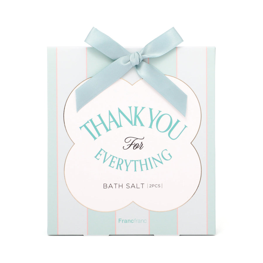 バスソルト2包入り メッセージ グリーン