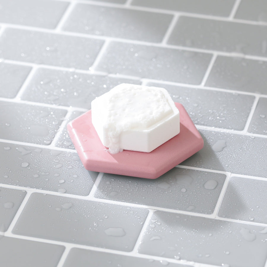 アロマシャワースチーマーセット ローズ ピンク