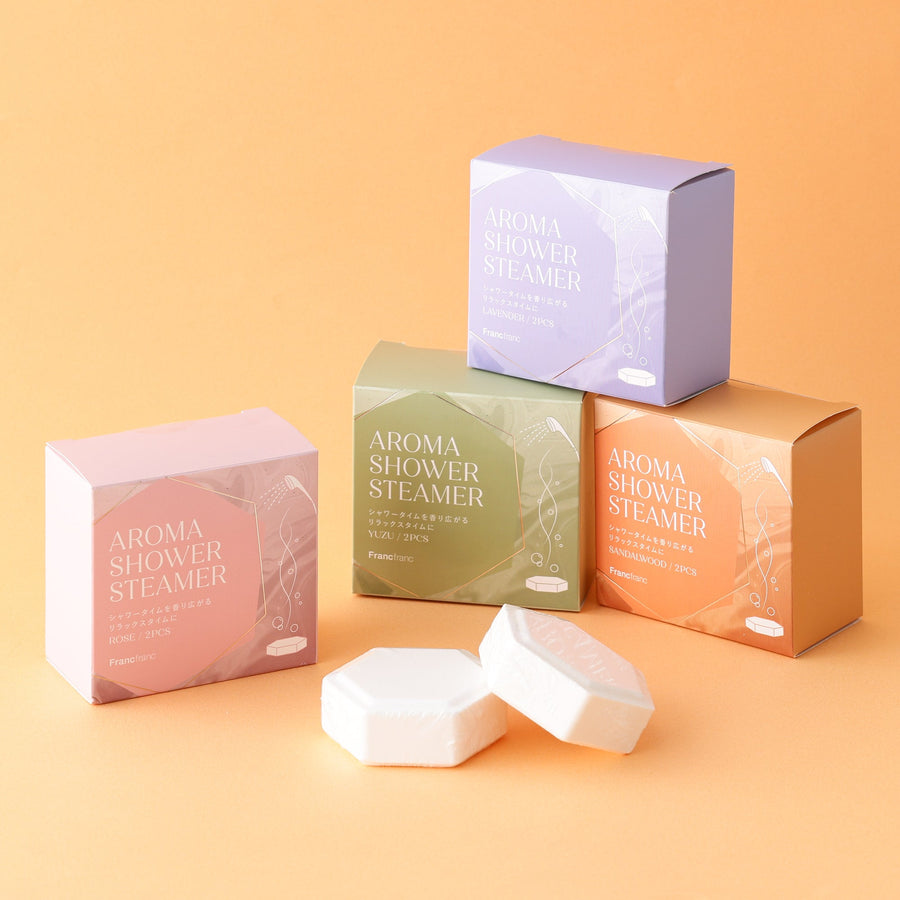 アロマシャワースチーマー サンダルウッド オレンジ