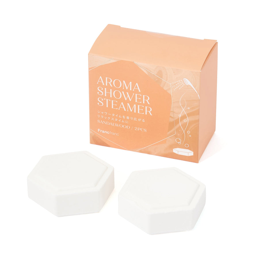 アロマシャワースチーマー サンダルウッド オレンジ