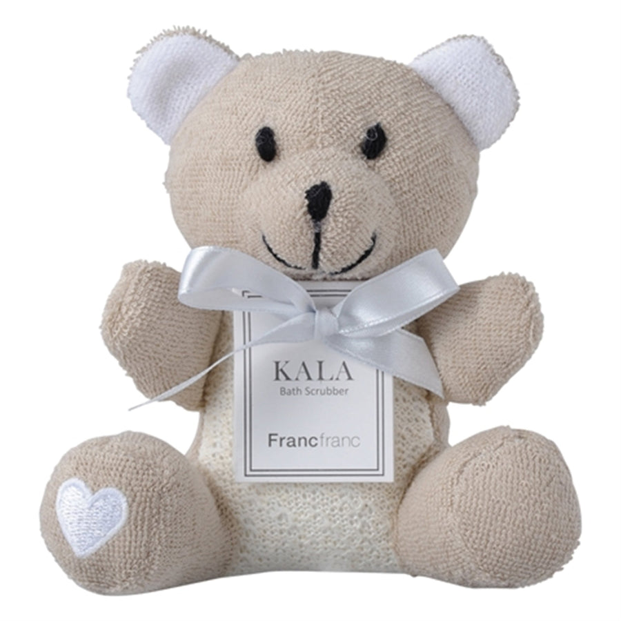 Carla Bath Scrubber Bear Beige