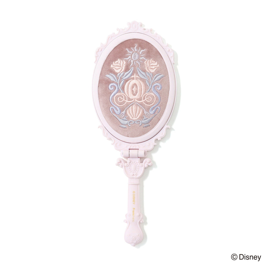 Disney PRINCESS DAYS Mirror &amp; Hairbrush Set Pink