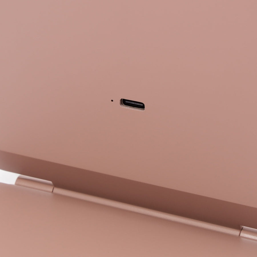 LED 折り畳みミラー ピンク