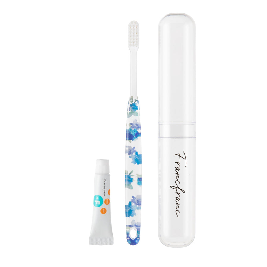 Caprice Toothbrush Set Flower Blue