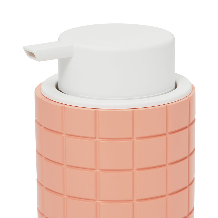 ポップ ディスペンサー フォーム 格子 ピンク