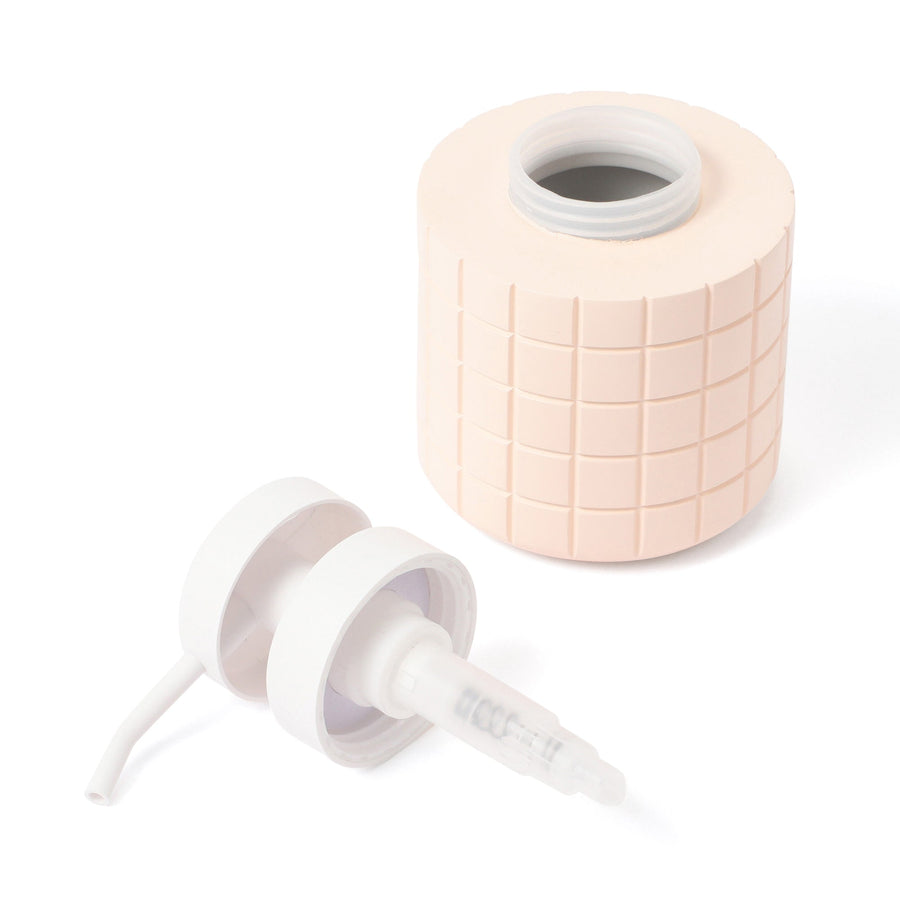 ポップ ディスペンサー リキッド 格子 ライトピンク