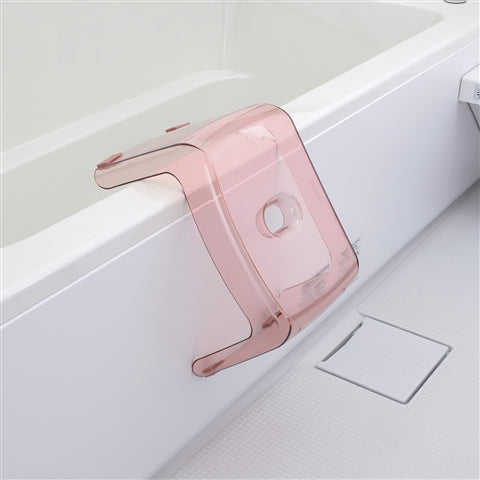 Karali Bath Chair Clear Pink