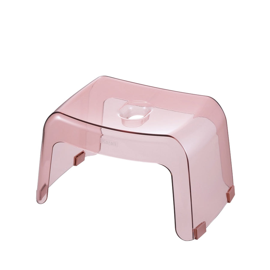 Karali Bath Chair Clear Pink