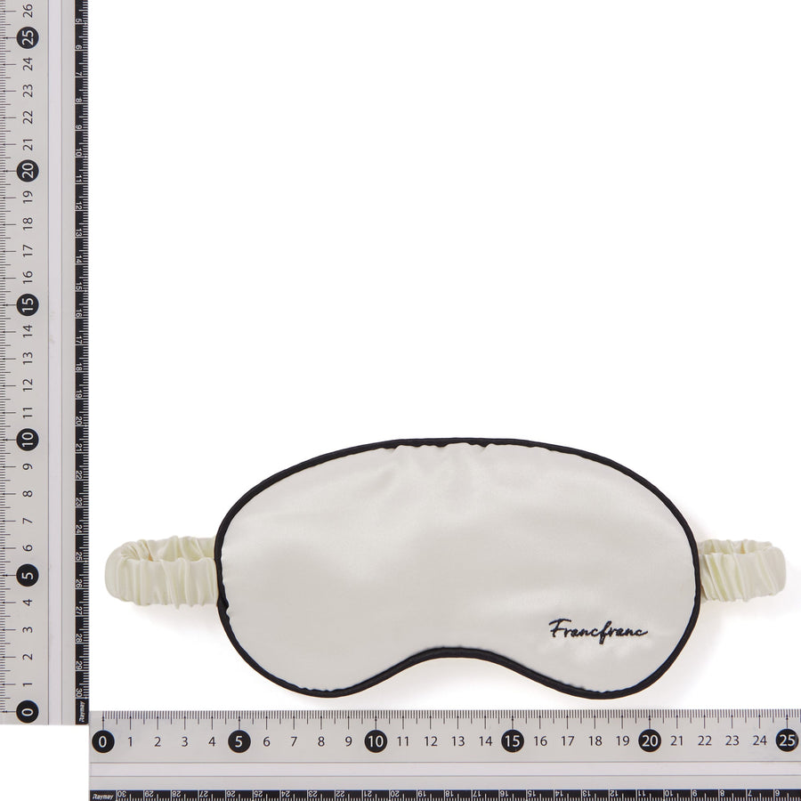 シルク アイマスク アイボリー