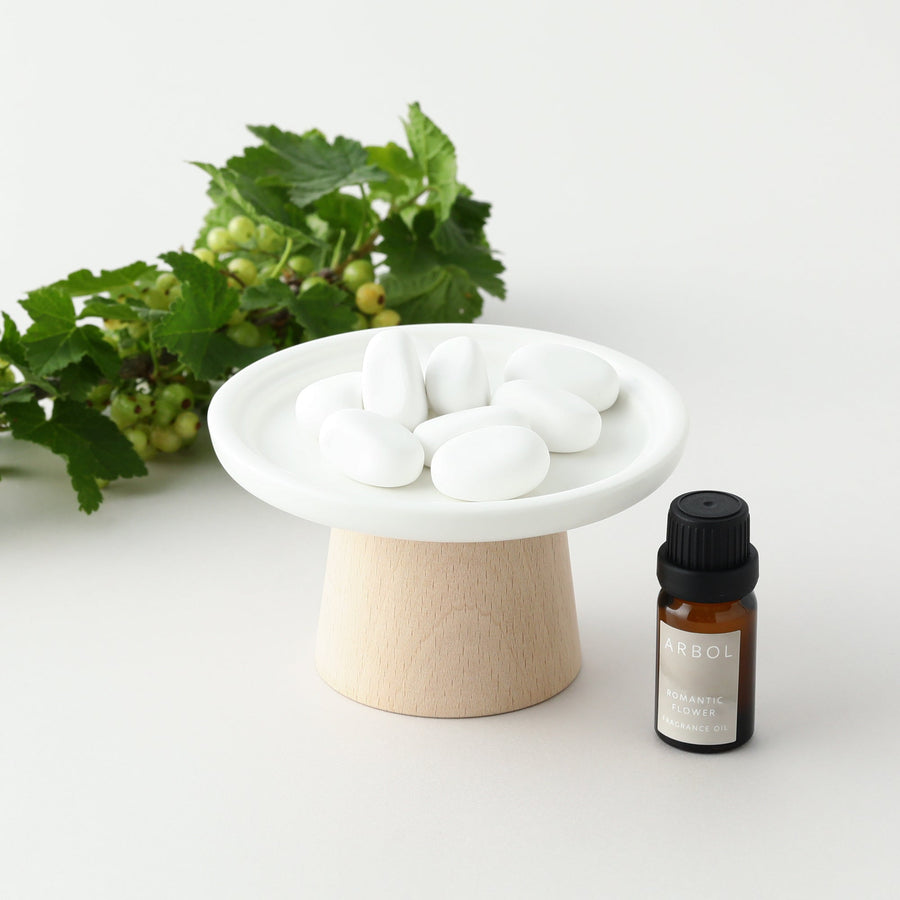 アルボル ストーンフレグランス ホワイト（ロマンティック フラワー）