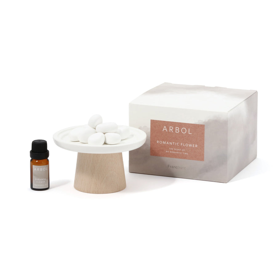 アルボル ストーンフレグランス ホワイト（ロマンティック フラワー）